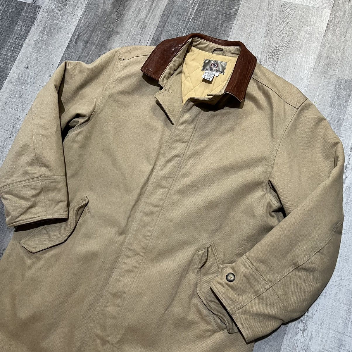 The Territory Ahead VTG The Territory Ahead Beige Trench Quilted/Blanket Long Size US L / EU 52-54 / 3 - 3 Thumbnail