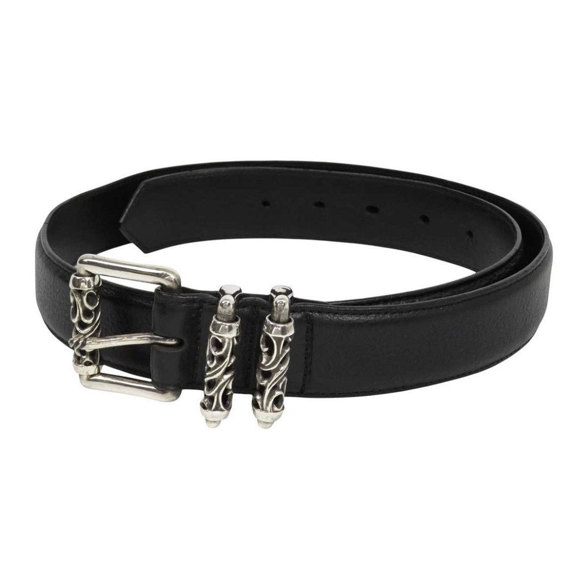 Chrome Hearts Chrome Hearts Celtic Roller Belt Unisex Black Size ONE SIZE - 1 Thumbnail