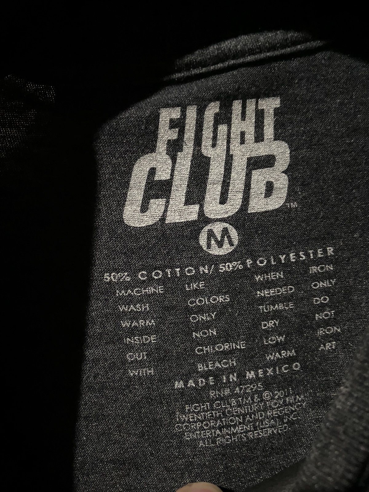 Other Fight club movie soft t shirt size M unisex Size US M / EU 48-50 / 2 - 4 Thumbnail