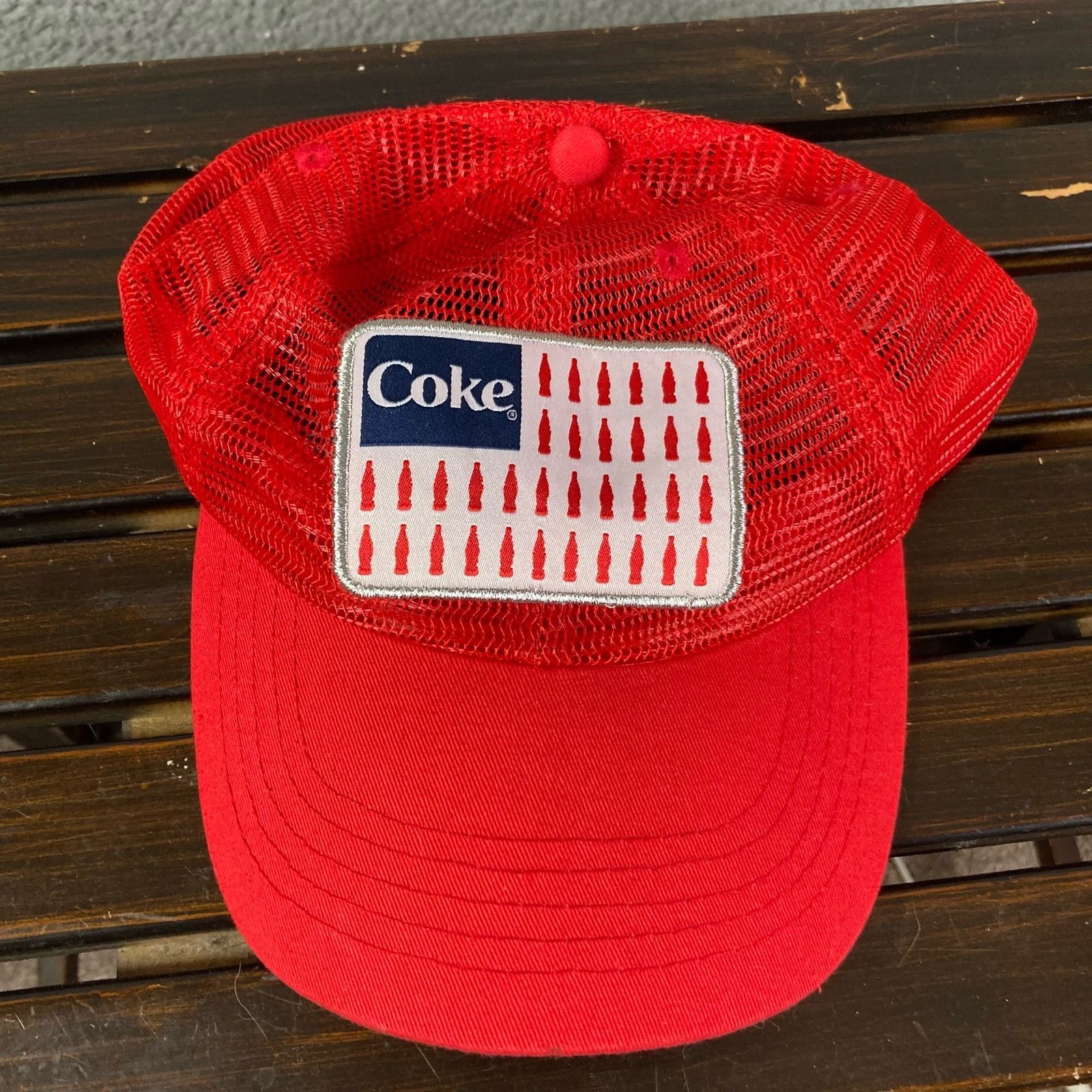 Other Coke Hat Snapback Cap Red Flag Coca-Cola Cap Style Retro Size ONE SIZE - 2 Thumbnail