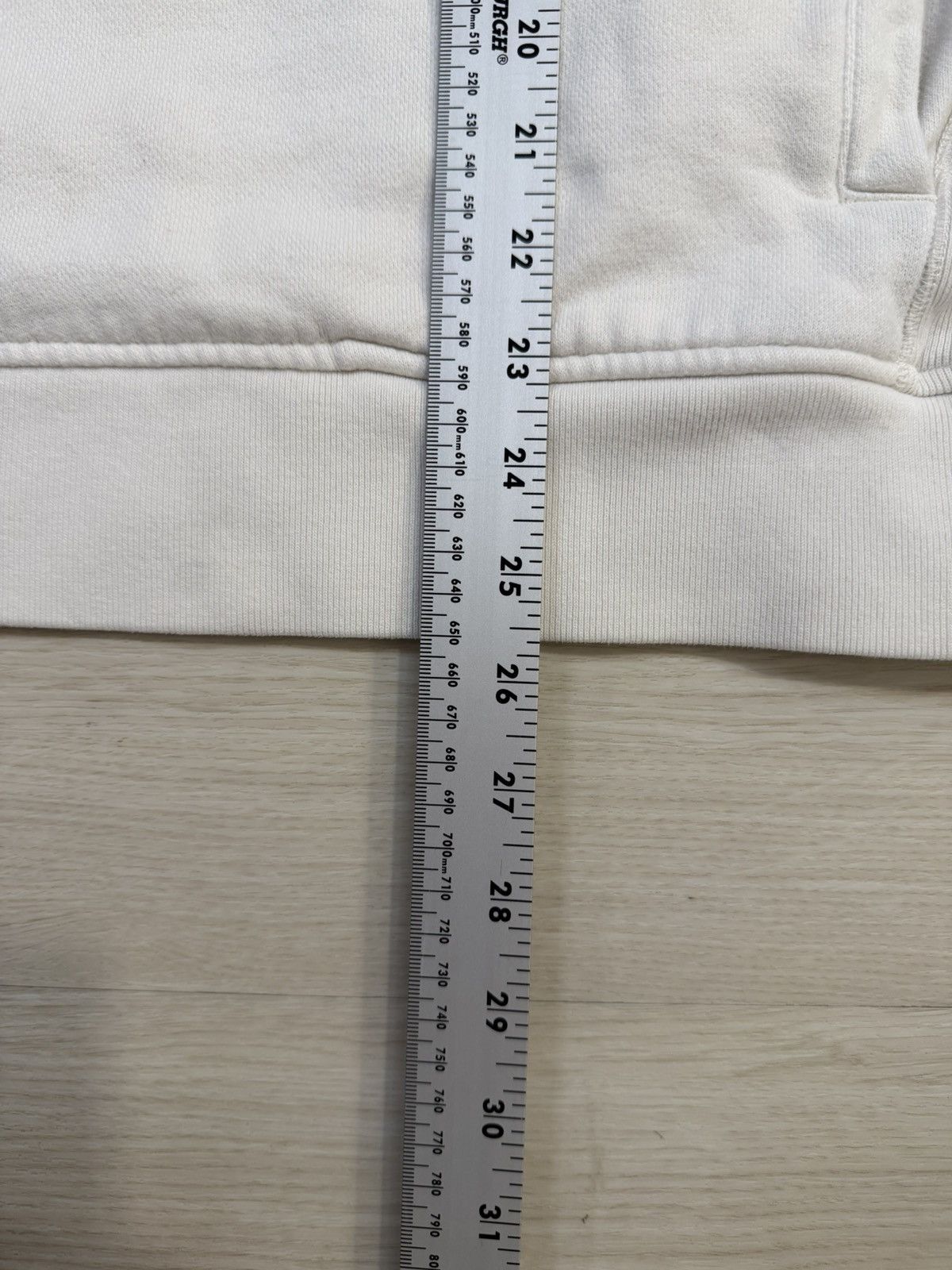 Polo Ralph Lauren Polo Ralph Lauren White Quarter Zip Pullover Size US XXL / EU 58 / 5 - 5 Thumbnail