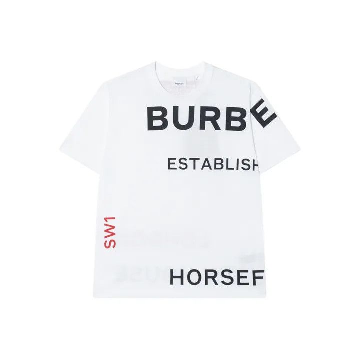 Burberry Burberry Loose Fit Letter Print T-Shirt 0079 Size S / US 4 / IT 40 - 1 Thumbnail
