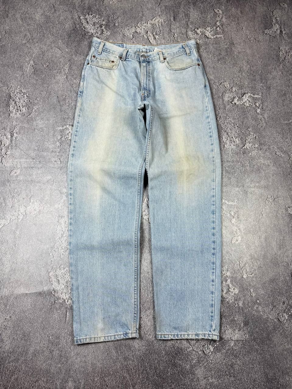 Levi's Vintage 90s Levi's 550 Stone Washed Relaxed Fit Jeans Y2K Size US 36 / EU 52 - 7 Thumbnail