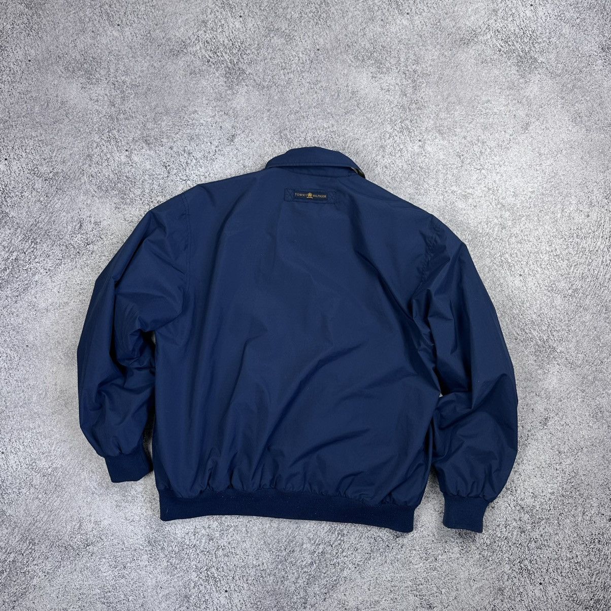 Tommy Hilfiger Vintage Tommy Hilfiger Bomber Jacket Blue Fleece Size M Size US M / EU 48-50 / 2 - 11 Thumbnail