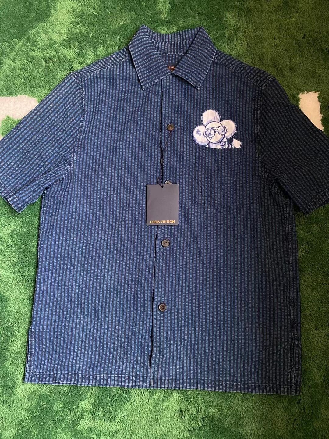 LVXWA Louis Vuitton Sunflower Short Sleeve Shirt Size US S / EU 44-46 / 1 - 1 Thumbnail