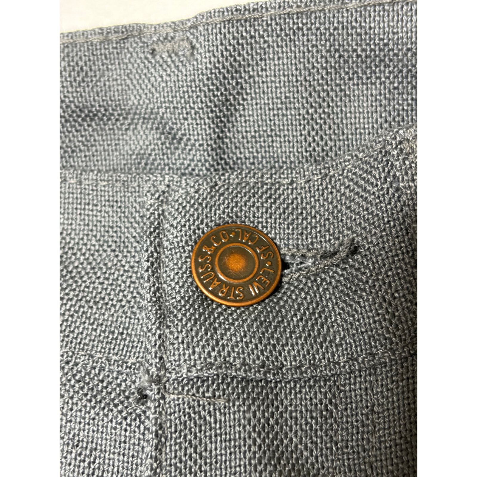 Levi's Vintage 70s Levi’s Sta-Prest Grey Dress Retro Pants 32x30 Size US 32 / EU 48 - 7 Thumbnail