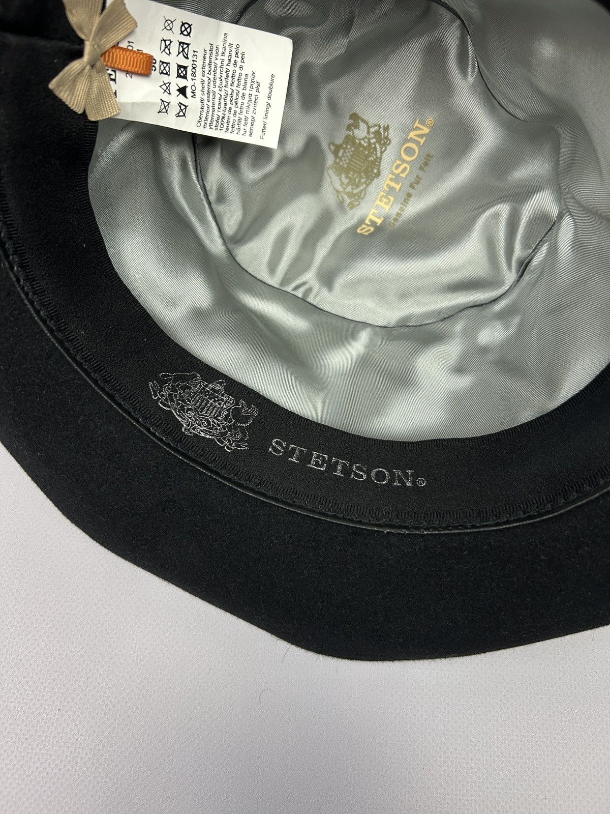 Stetson Stetson Capri Fur Felt Hat Classic Fedora Size 58CM Size ONE SIZE - 8 Thumbnail