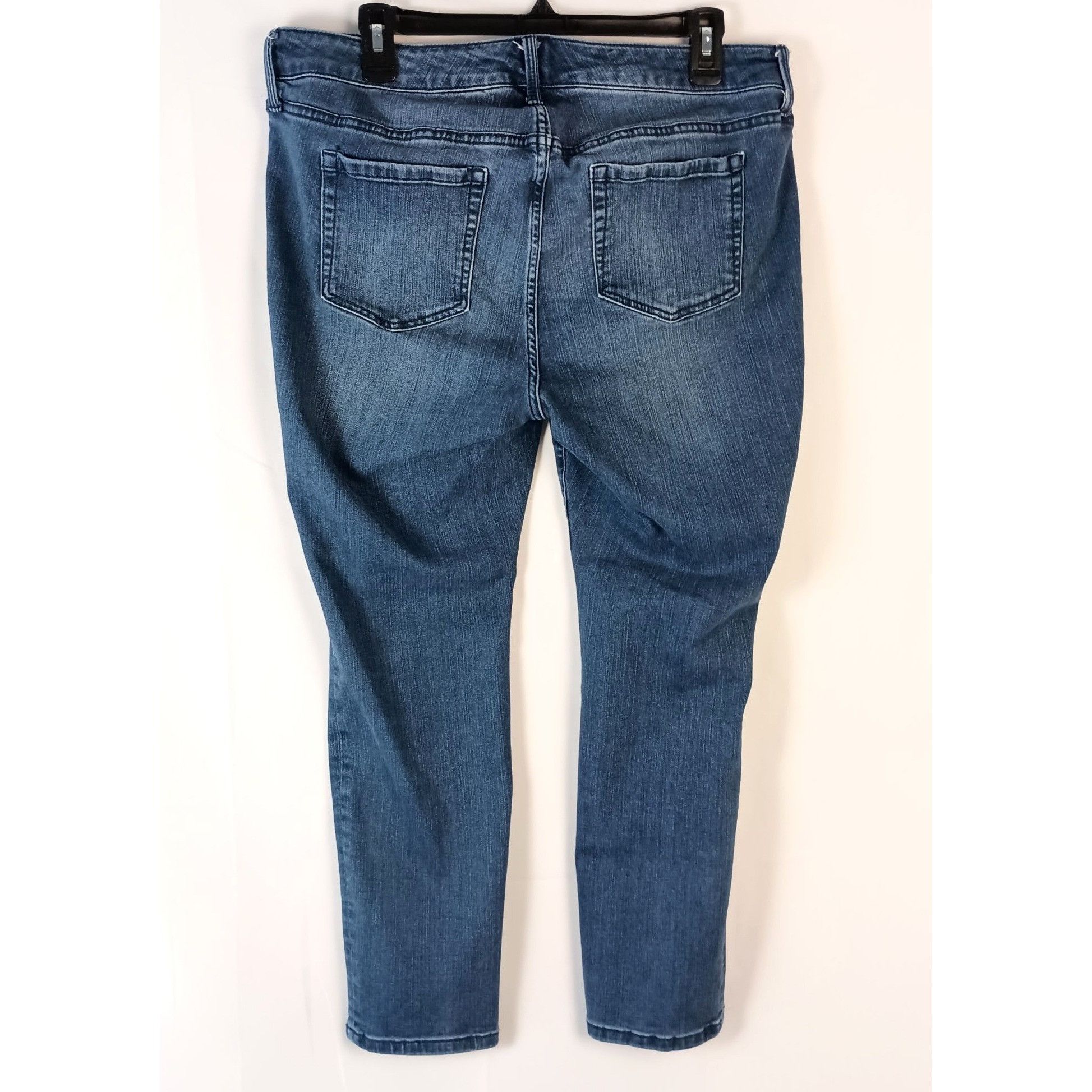 Torrid Torrid Cropped Skinny Jeans Womens 14R High Rise Stretch Den Size 36" / US 14 / IT 50 - 3 Thumbnail