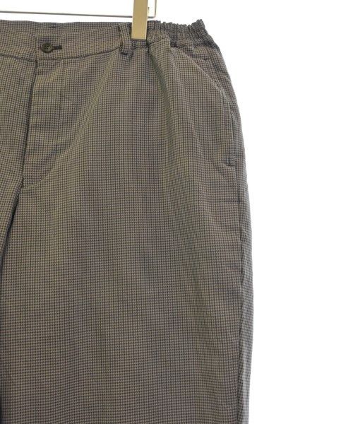 Comme des Garcons Homme Deux Cropped Pants houndstooth waist rubber zipper polyester Gray Size US 33 - 4 Thumbnail