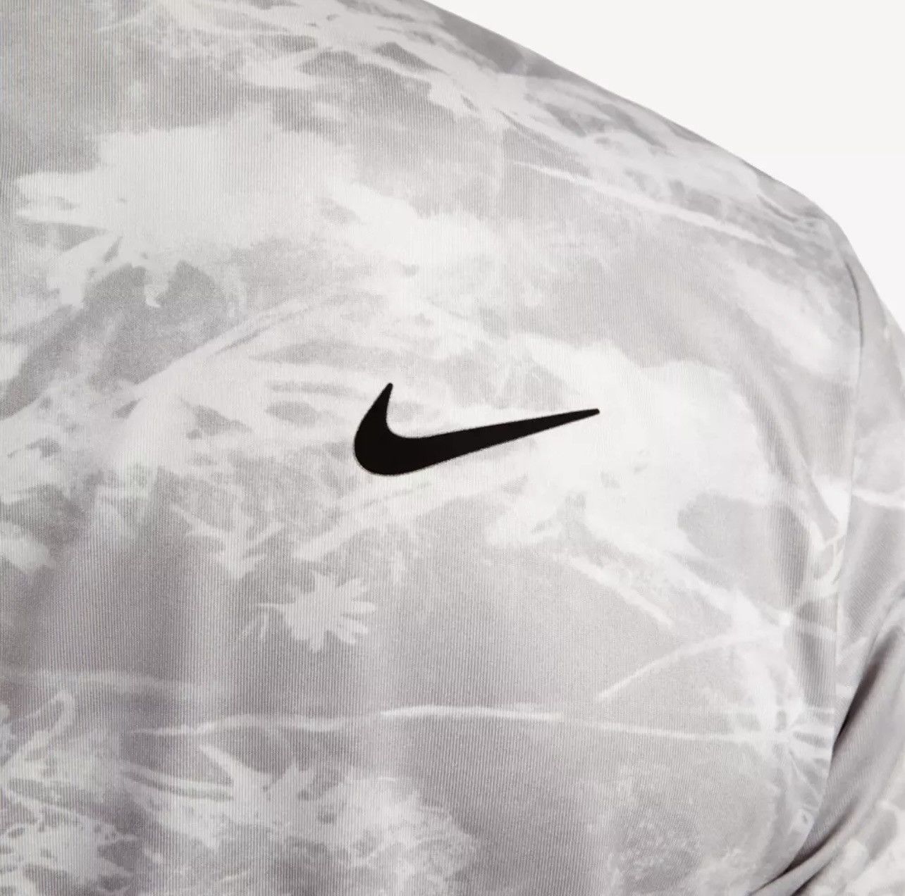 Nike Nike Dri Fit Golf Polo Gray New Floral Size US L / EU 52-54 / 3 - 5 Thumbnail