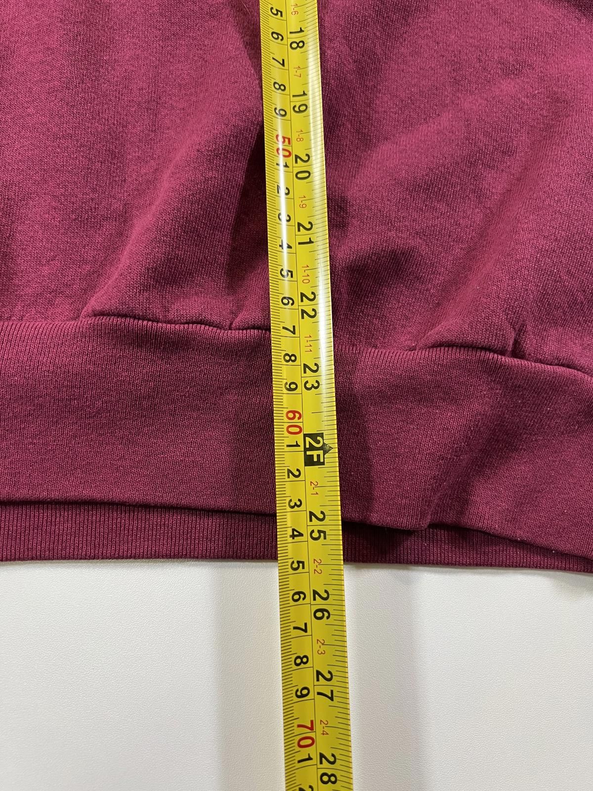 Guess Guess Vintage Maroon Sweatshirt with Embroidered Logo M Size US M / EU 48-50 / 2 - 4 Thumbnail