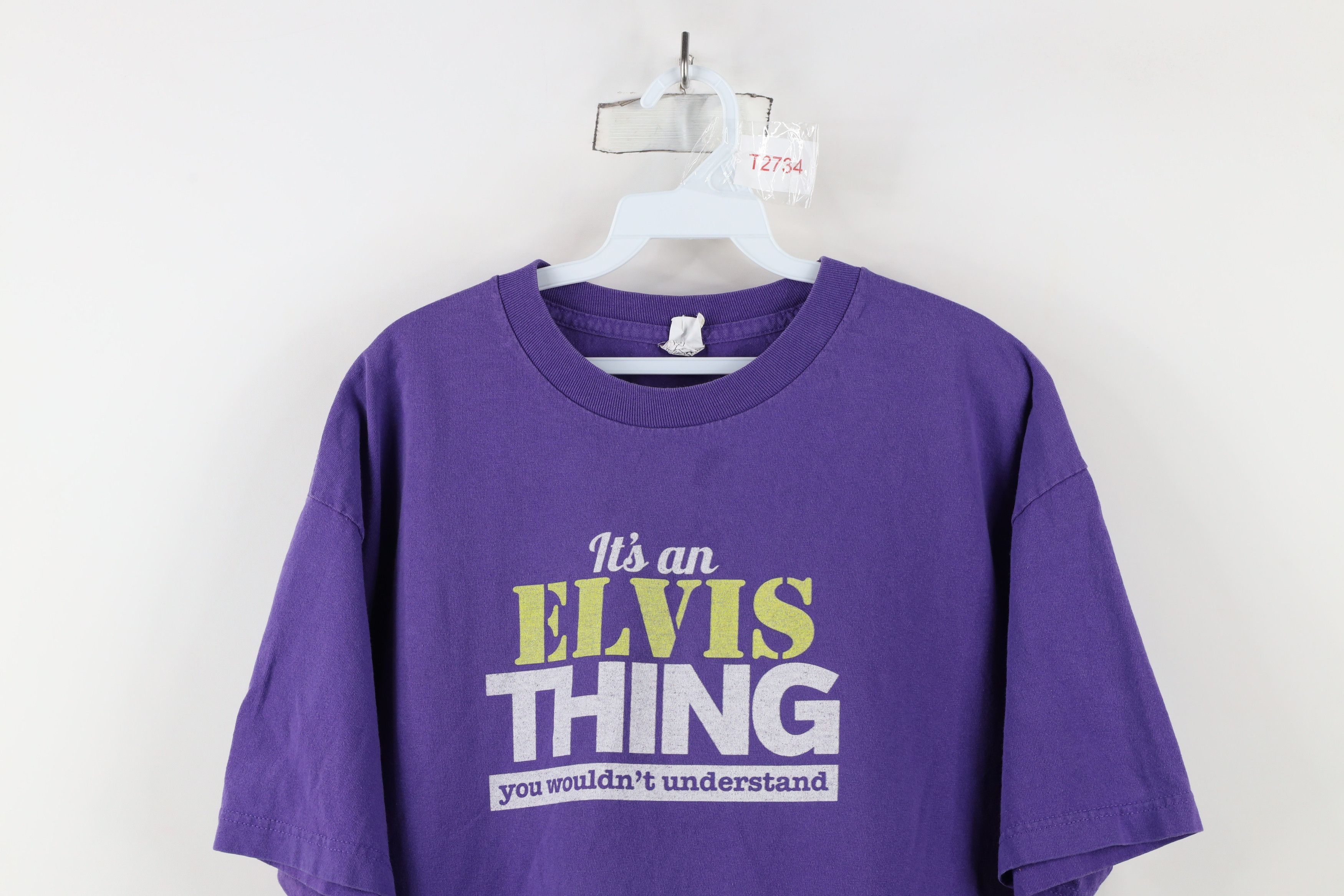 Vintage Vintage Y2K An Elvis Thing You Wouldn't Understand T-Shirt Size US XL / EU 56 / 4 - 2 Thumbnail