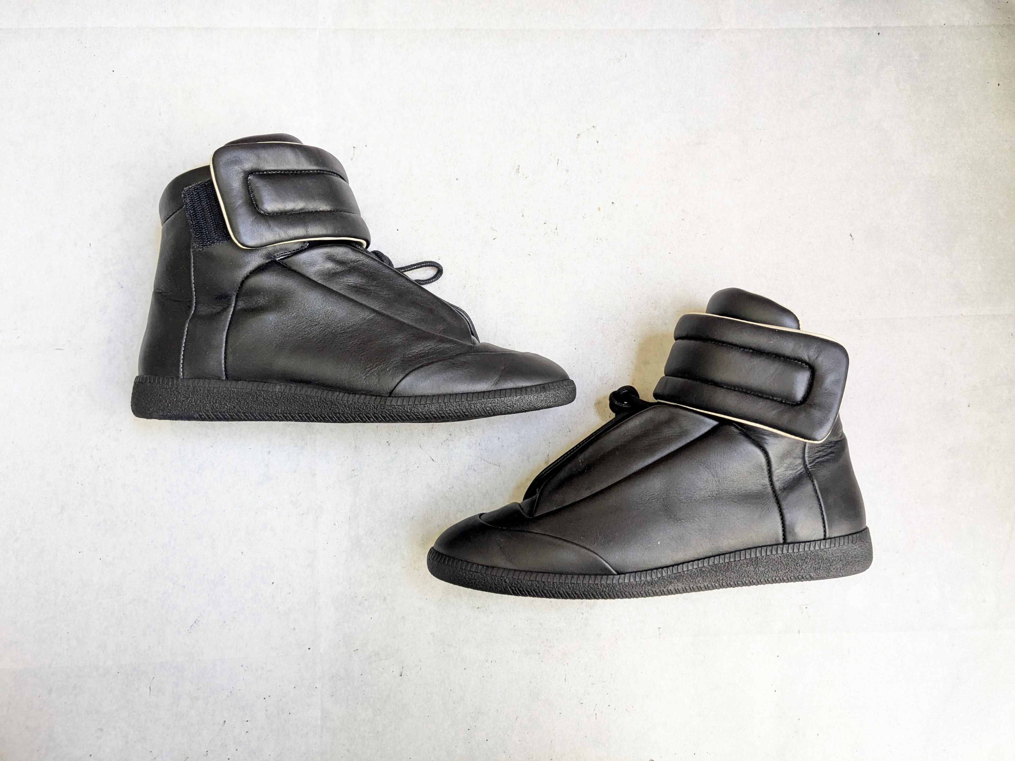 Maison Margiela Maison Margiela Future Sneakers Black 10 43 High Tops Size US 10 / EU 43 - 1 Thumbnail