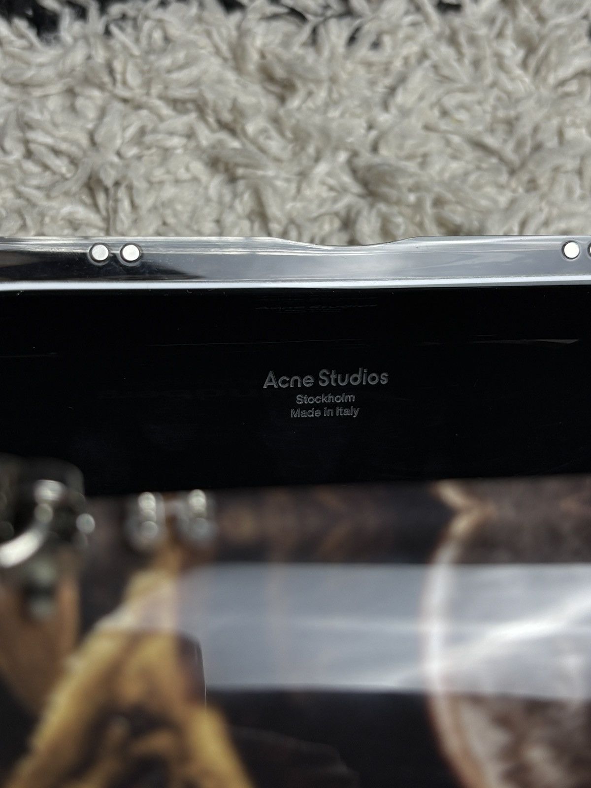 Acne Studios Acne Studios x Per B Sundberg Shoudler Clutch Bag Animal Size ONE SIZE - 11 Thumbnail