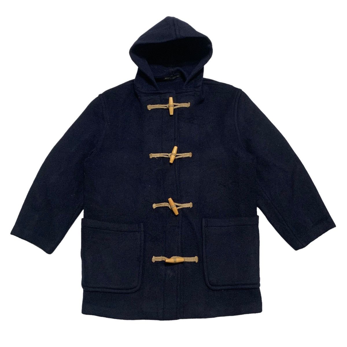 image of Gloverall Duffle Coat in Navy, Men's (Size Large)