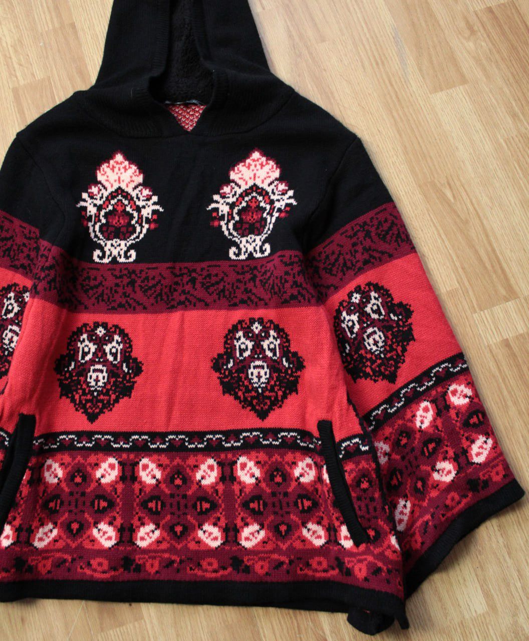 O'Neill 🔥 Oneill RARE Poncho Sweater Vintage Hoodie Archival Japan Size US L / EU 52-54 / 3 - 2 Thumbnail