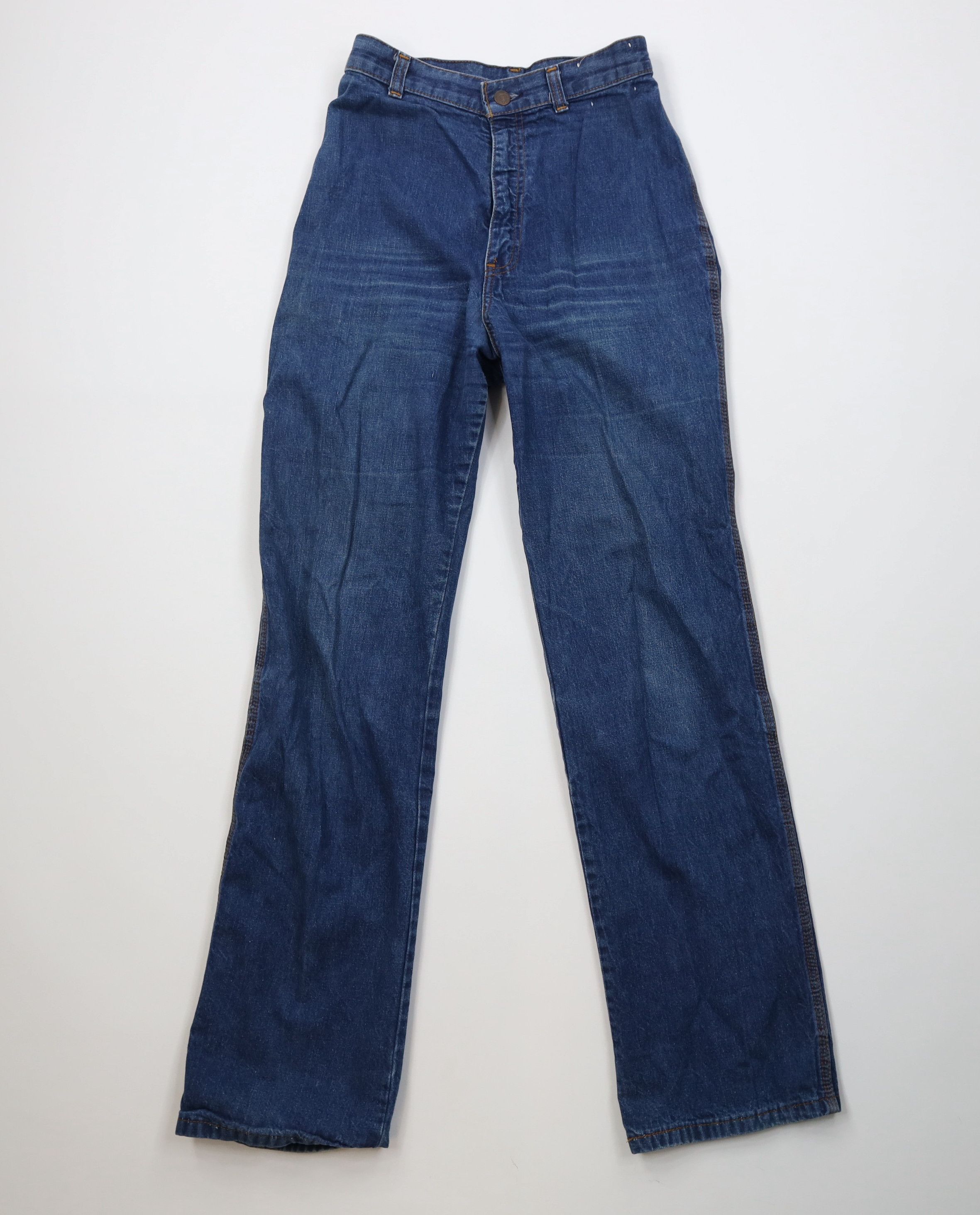 Levi's Vintage 70s Levis Orange Tab High Waist Straight Leg Jeans Size 26" / US 2 / IT 38 - 1 Thumbnail
