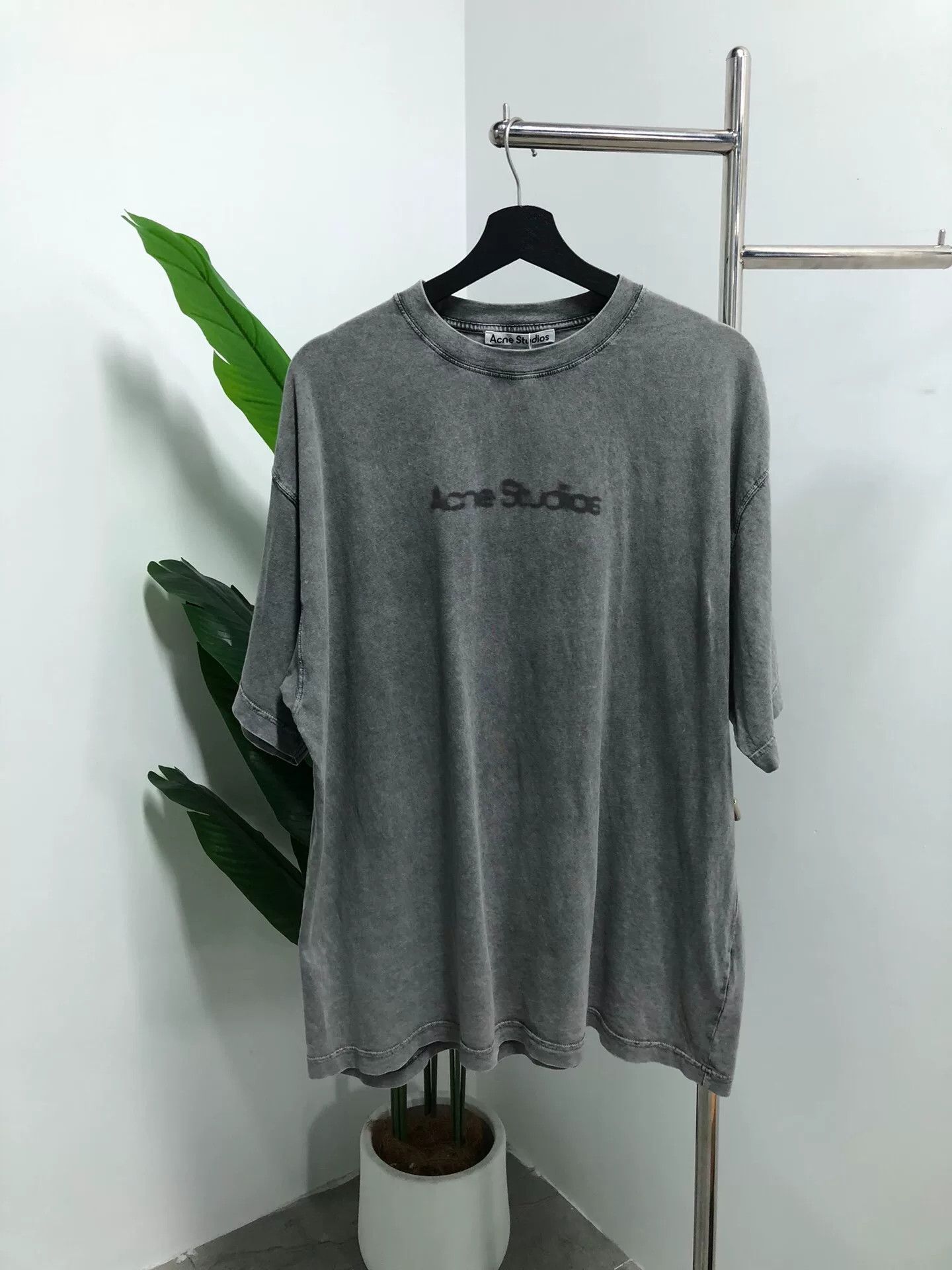Acne Studios acne studios gray short sleeve t-shirt Size US M / EU 48-50 / 2 - 1 Thumbnail