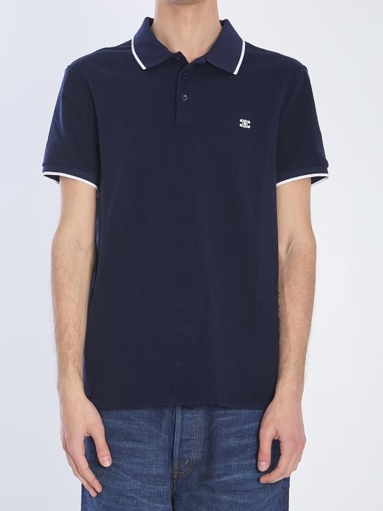 Celine CELINE Men Polo Shirts 2X75H0ZWR BLUE Size US M / EU 48-50 / 2 - 1 Thumbnail
