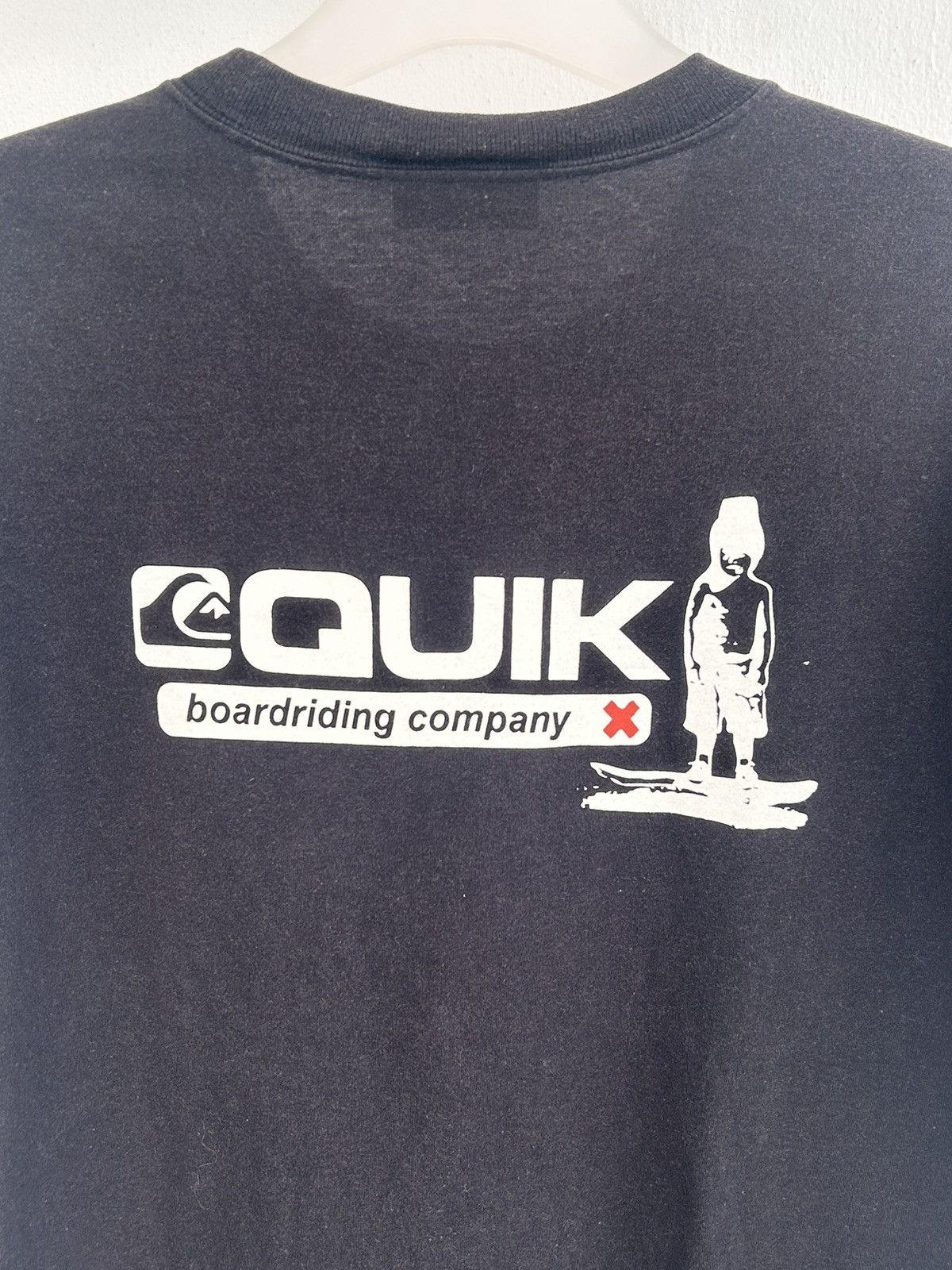 Quiksilver Quiksilver vintage backhit black tee Size US L / EU 52-54 / 3 - 1 Thumbnail
