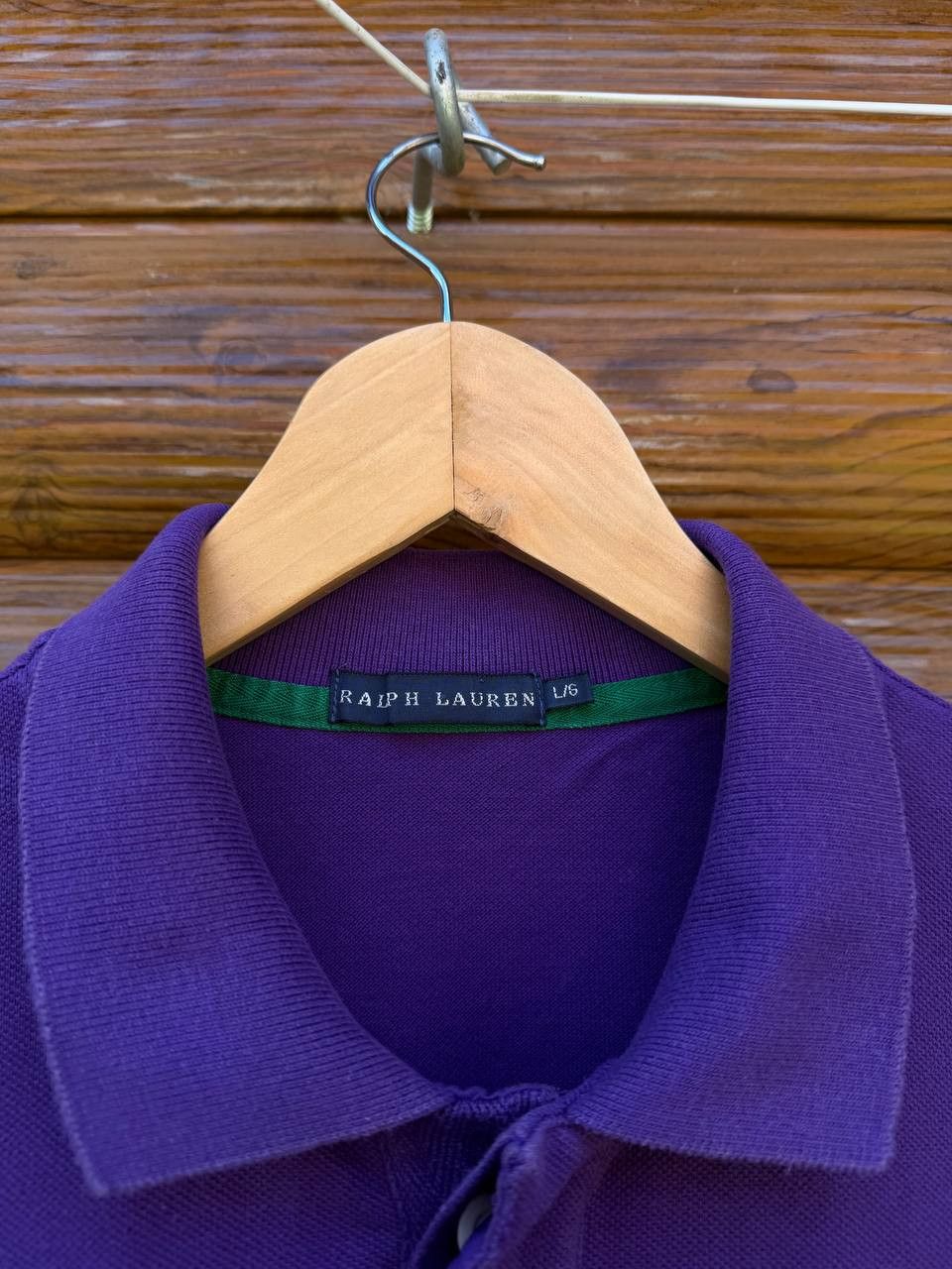 Polo Ralph Lauren Vintage 90s Polo Ralph Lauren Cotton Faded T-Shirt Polo L Size L / US 10 / IT 46 - 4 Thumbnail