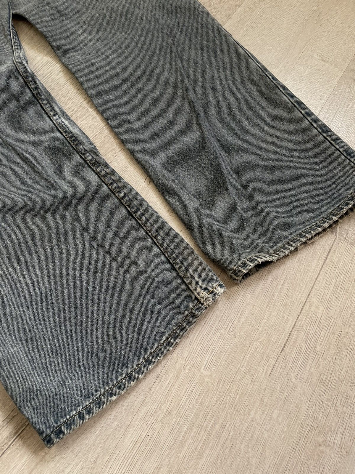Gap Vintage Washed Gap Jeans Baggy Boot Cut Fit Grunge Y2k Opium Size US 33 - 12 Thumbnail