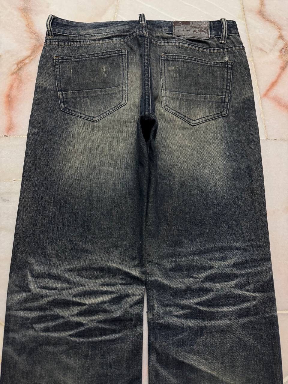 Tornado Mart 💥INSANE💥90s Invisble Japan Dark Clawmark Sick Distressed Size US 32 / EU 48 - 10 Thumbnail