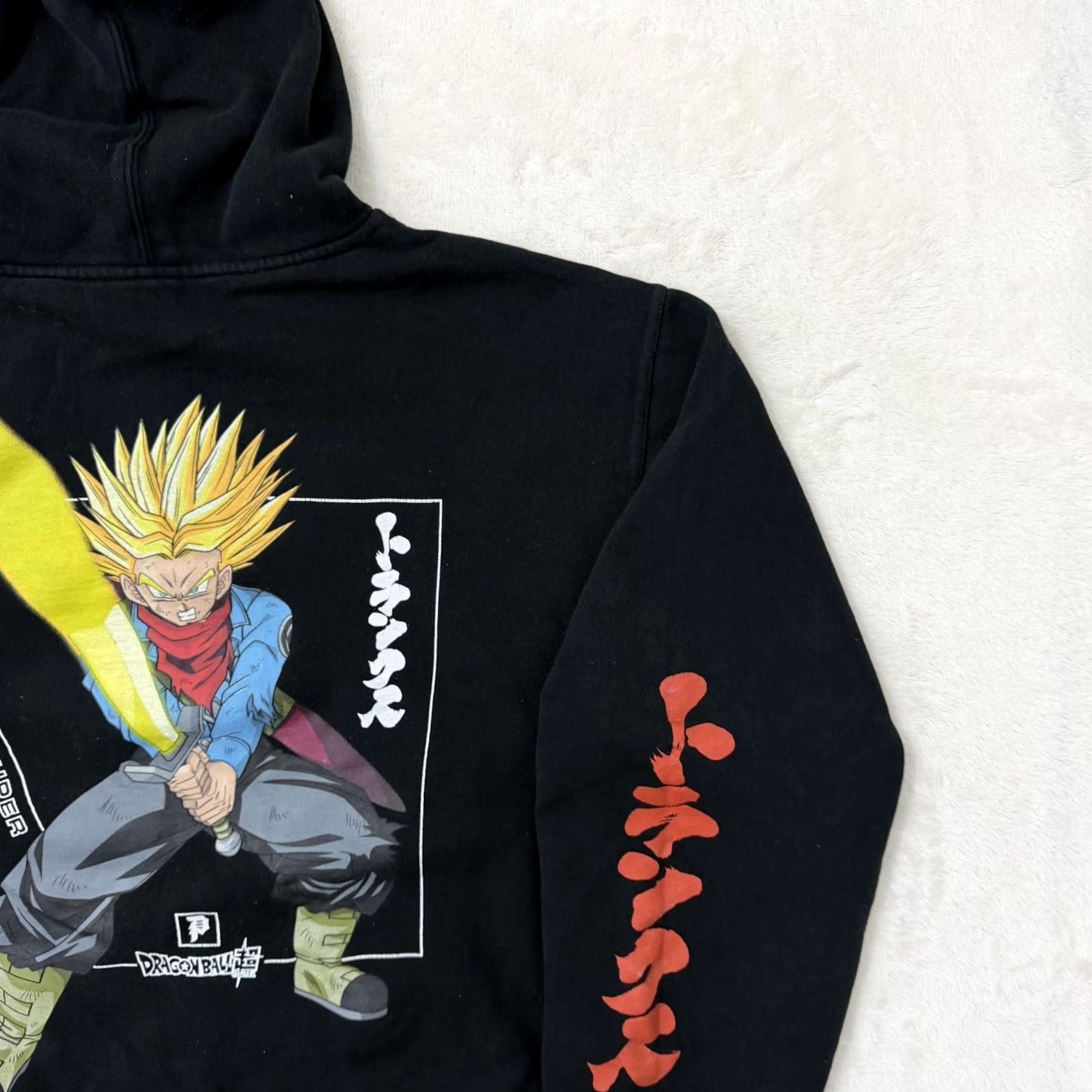 Primitive VINTAGE Dragon Ball Super Trunks Hoodie Mens Large Black Fleece Size US L / EU 52-54 / 3 - 4 Thumbnail