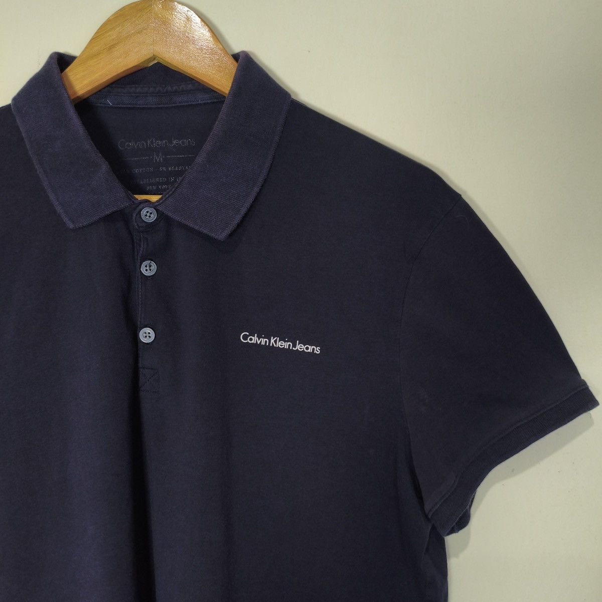 Calvin Klein Calvin Klein Collar Tee Size US M / EU 48-50 / 2 - 2 Thumbnail