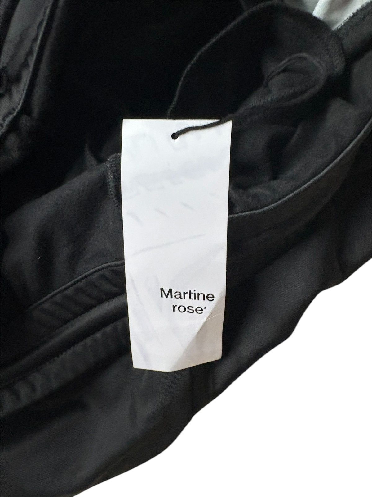 Martine Rose ($545) SS24 Wide Leg Flare Black/Grey/Blue Paneled Trackpant Size US 30 / EU 46 - 8 Thumbnail