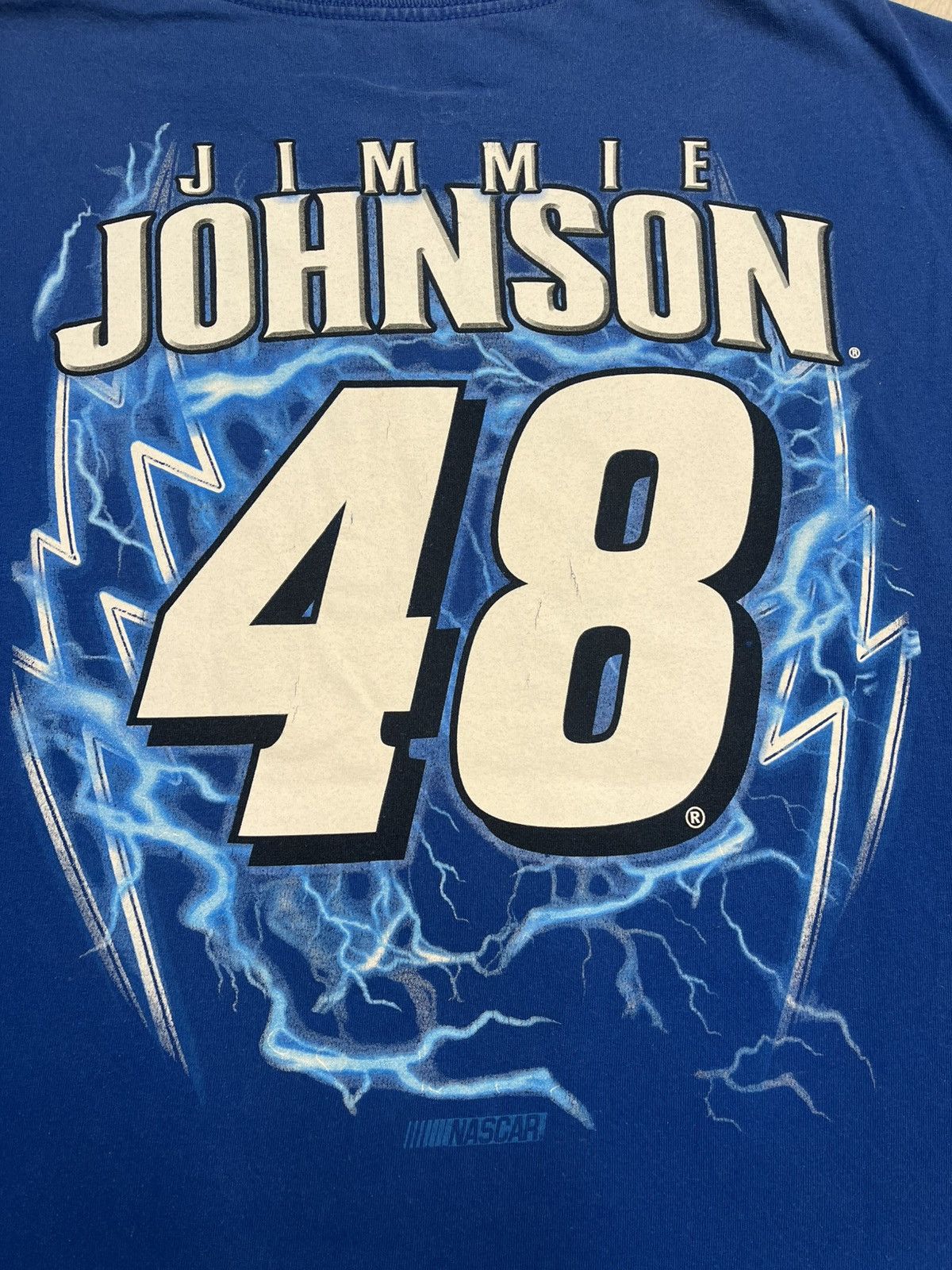 NASCAR NASCAR Jimmie Johnson Lowes Double Sided Graphic Shirt Y2K Size US XL / EU 56 / 4 - 4 Thumbnail