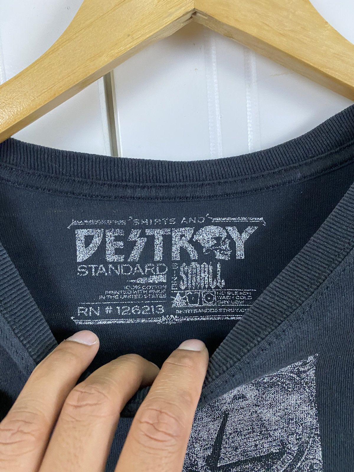 Band Tees × Vintage Vintage Destroy Band Tee Size US S / EU 44-46 / 1 - 9 Thumbnail