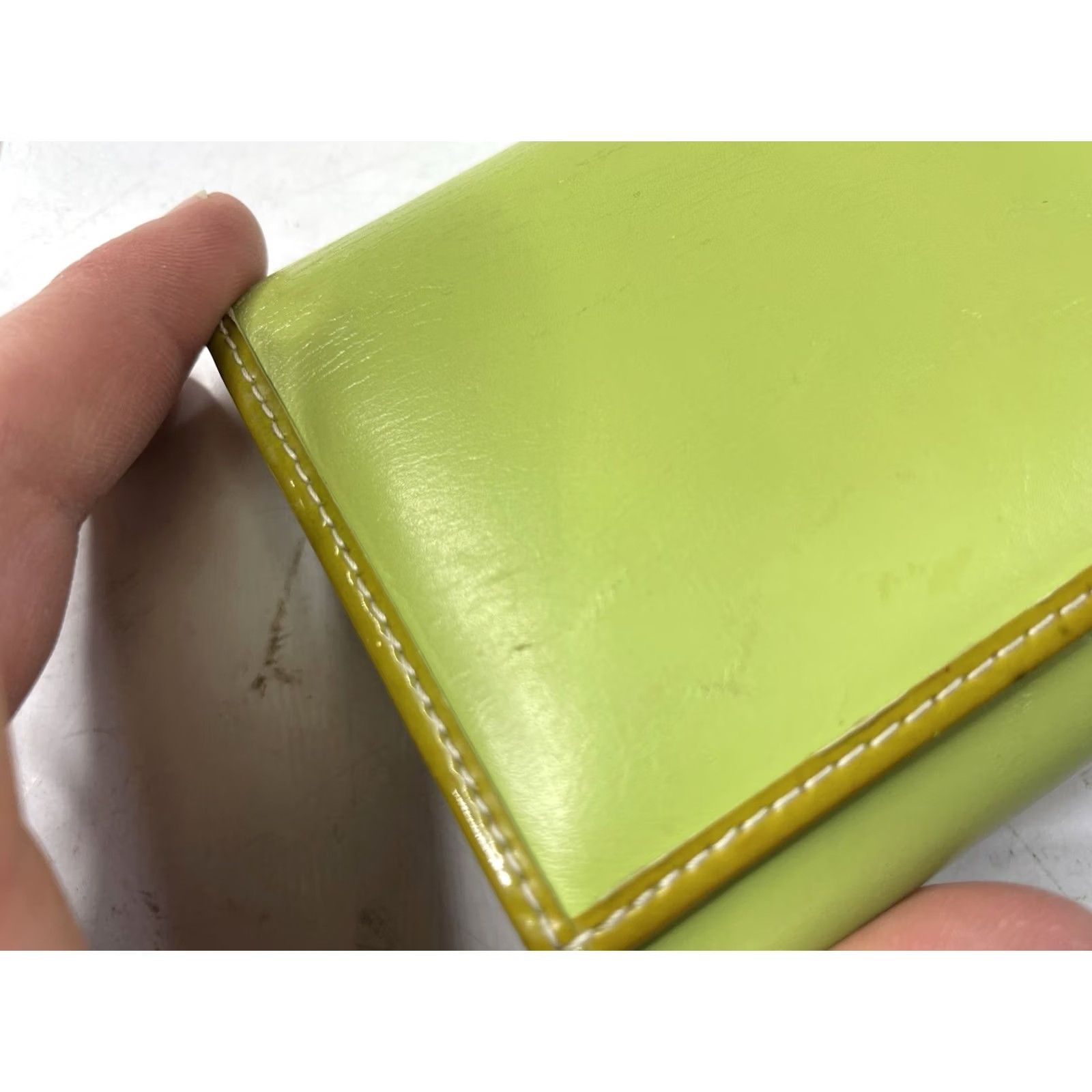 Coach VINTAGE Coach Green Leather Clasp opening Flap Wallet Women Size ONE SIZE - 4 Thumbnail