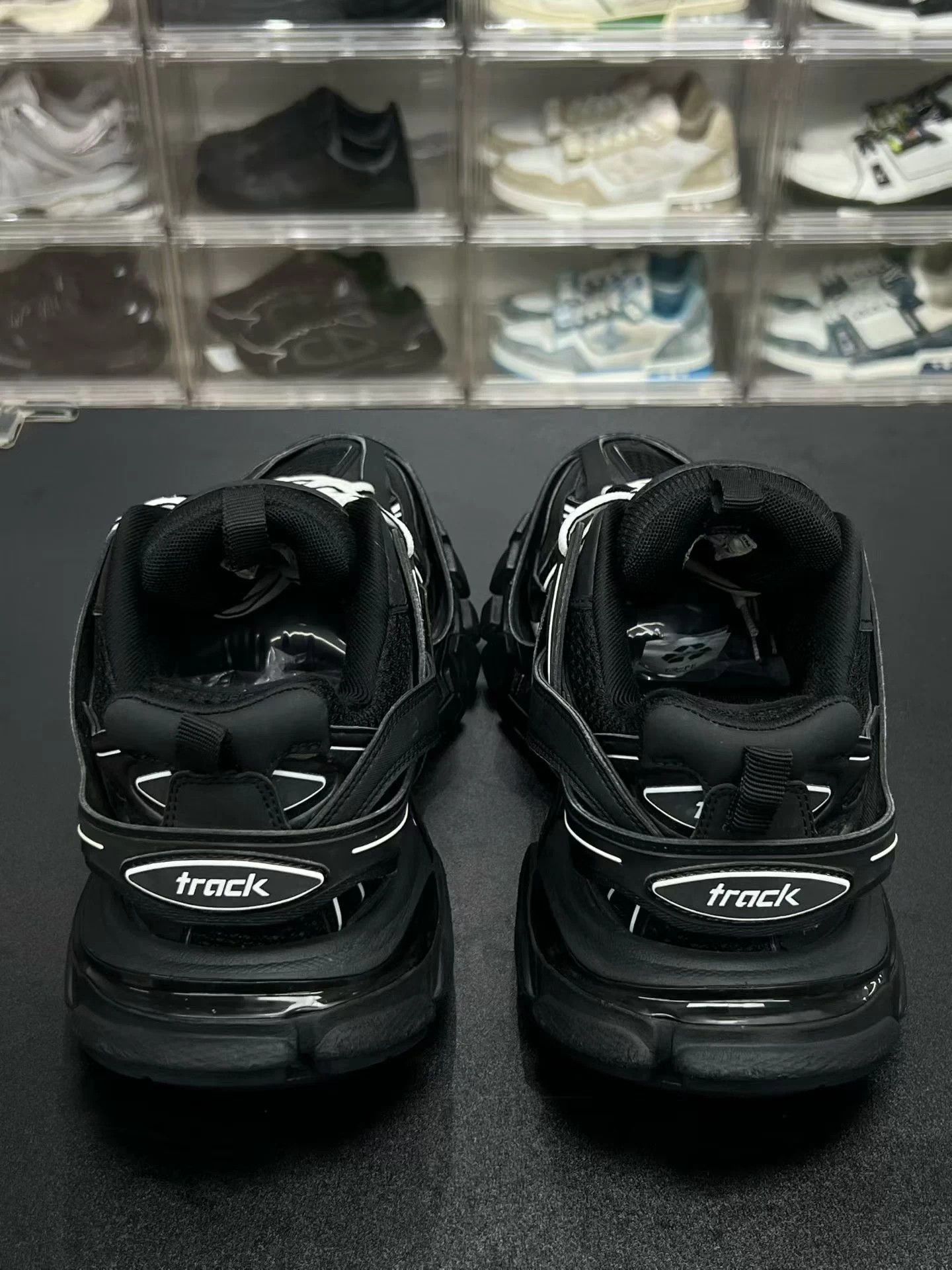 Balenciaga Track Black White 41 Minimal Wear