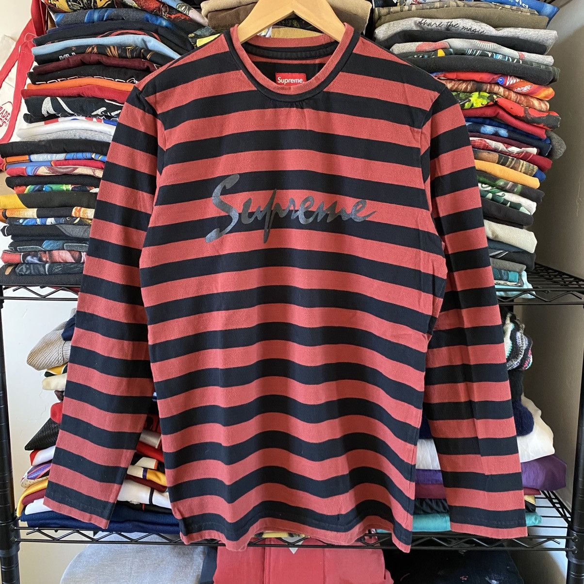 Supreme Supreme Stripe Rugby | Grailed