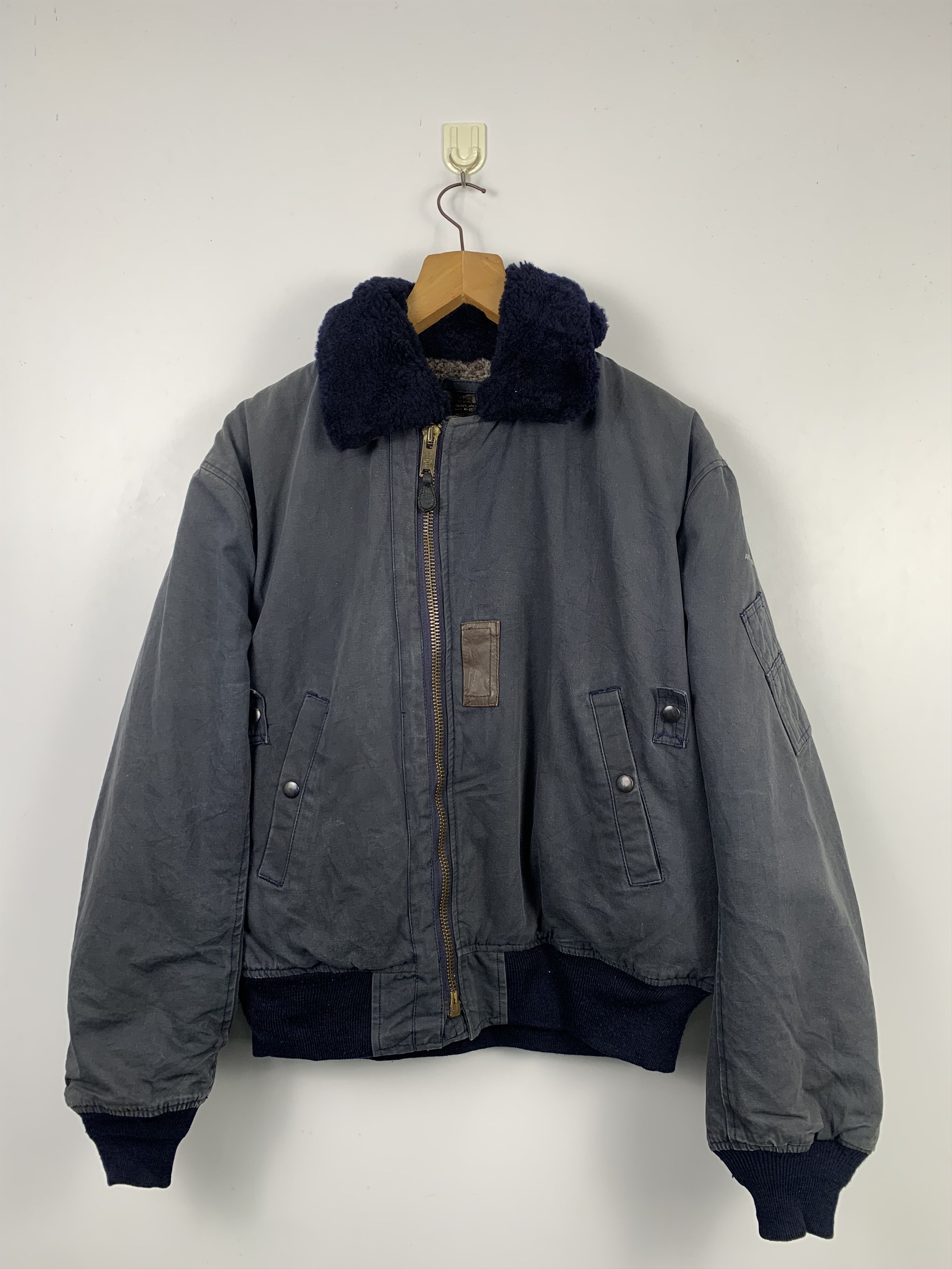 Vintage Vintage Houston Inc. B-15 Flight Jacket Size US M / EU 48-50 / 2 - 1 Thumbnail