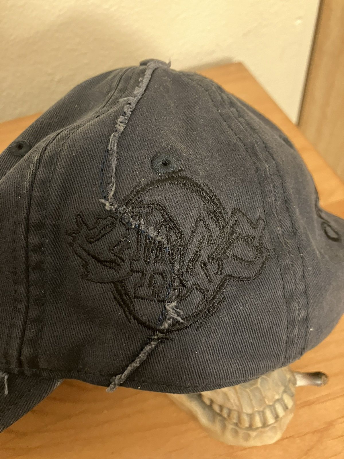 Drain Gang Bladee Navy D-9 Hat Size ONE SIZE - 9 Thumbnail