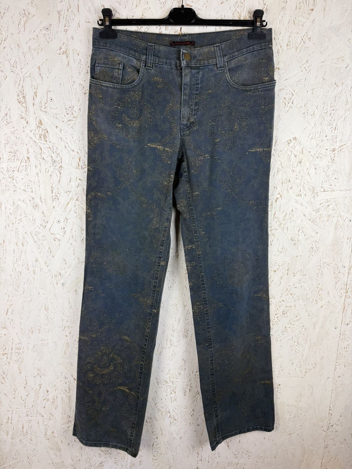 Roberto Cavalli Vintage Roberto Cavalli AW01/02 Man Collection Denim Jeans S Size US 30 / EU 46 - 1 Thumbnail