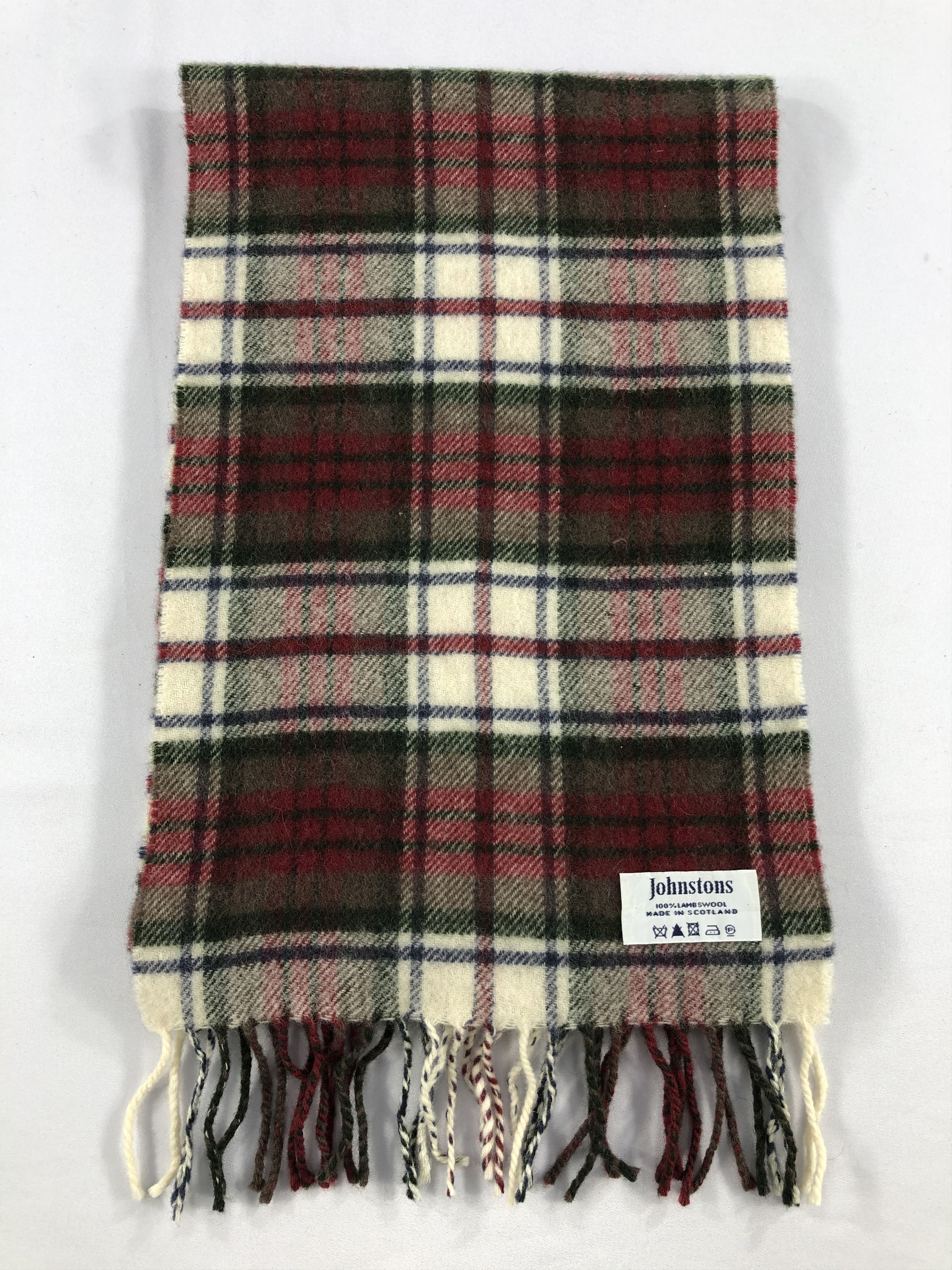 Johnstons Of Elgin Vintage Johnstons Scarf/Muffler/Neckwear MF1731 Size ONE SIZE - 2 Thumbnail