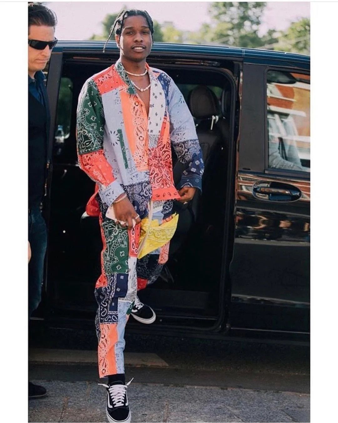 Loewe Loewe ss19 patchwork bandana shirt Size US M / EU 48-50 / 2 - 4 Thumbnail