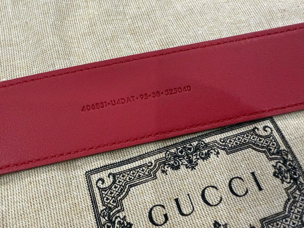 Gucci Gucci x Adidas Leather Belt Size ONE SIZE - 5 Thumbnail