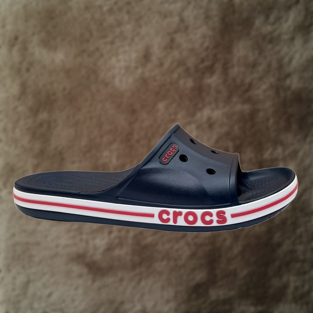 Crocs Bayaband Mens Slide Sandals Size 10 Navy Blue Water Friendly Lightweight Crocs Bayaband Mens Slide Sandals Size 10 Navy Blue Water  main image 2