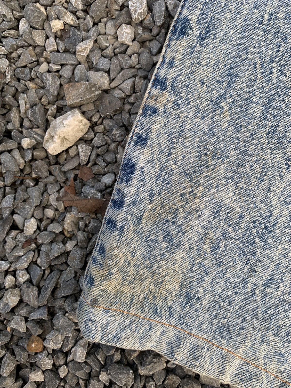 Kapital VINTAGE LEVI'S 502X BIG E SELVEDGE ASIDWASH DISTRESSED DENIM Size US 28 / EU 44 - 25 Thumbnail