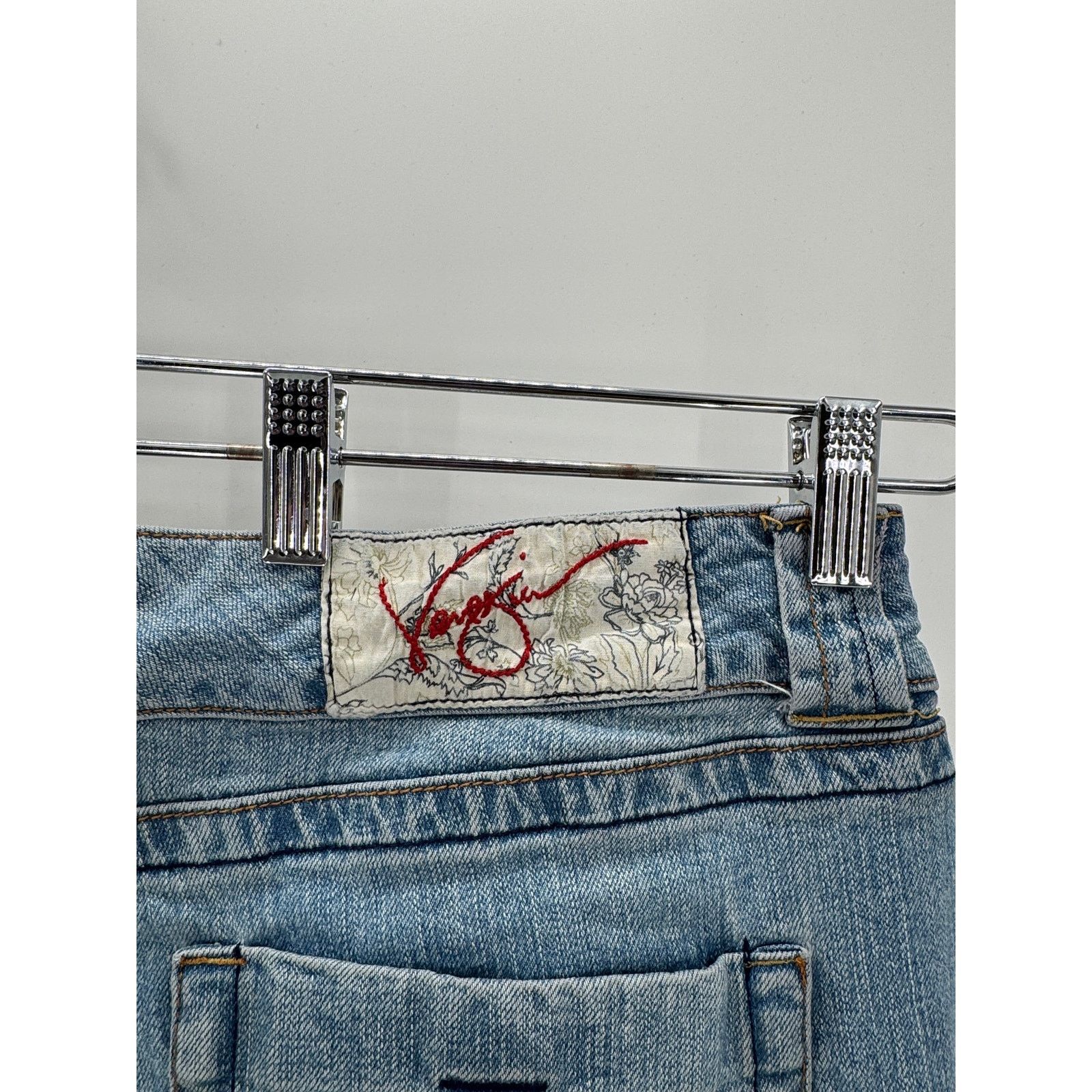 Other Vintage Venizia True 90s Y2K flared light wash jeans size 22 Size 38" / US 16 / IT 52 - 8 Thumbnail