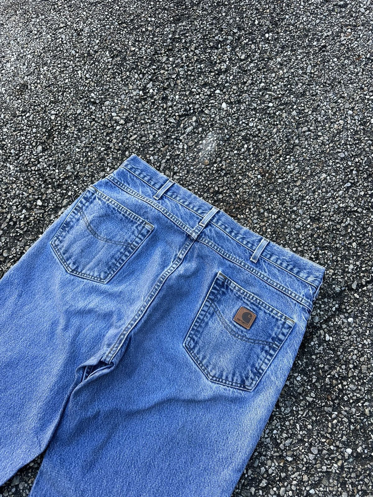 Carhartt Men’s Blue Jeans Carhartt Size:38 Size US 38 / EU 54 - 6 Thumbnail