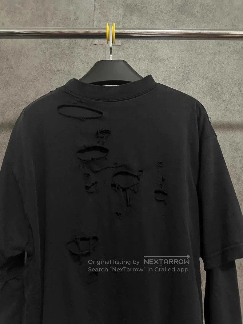 Balenciaga Balenciaga 3B Logo Distressed Layered Top. Size US S / EU 44-46 / 1 - 5 Thumbnail