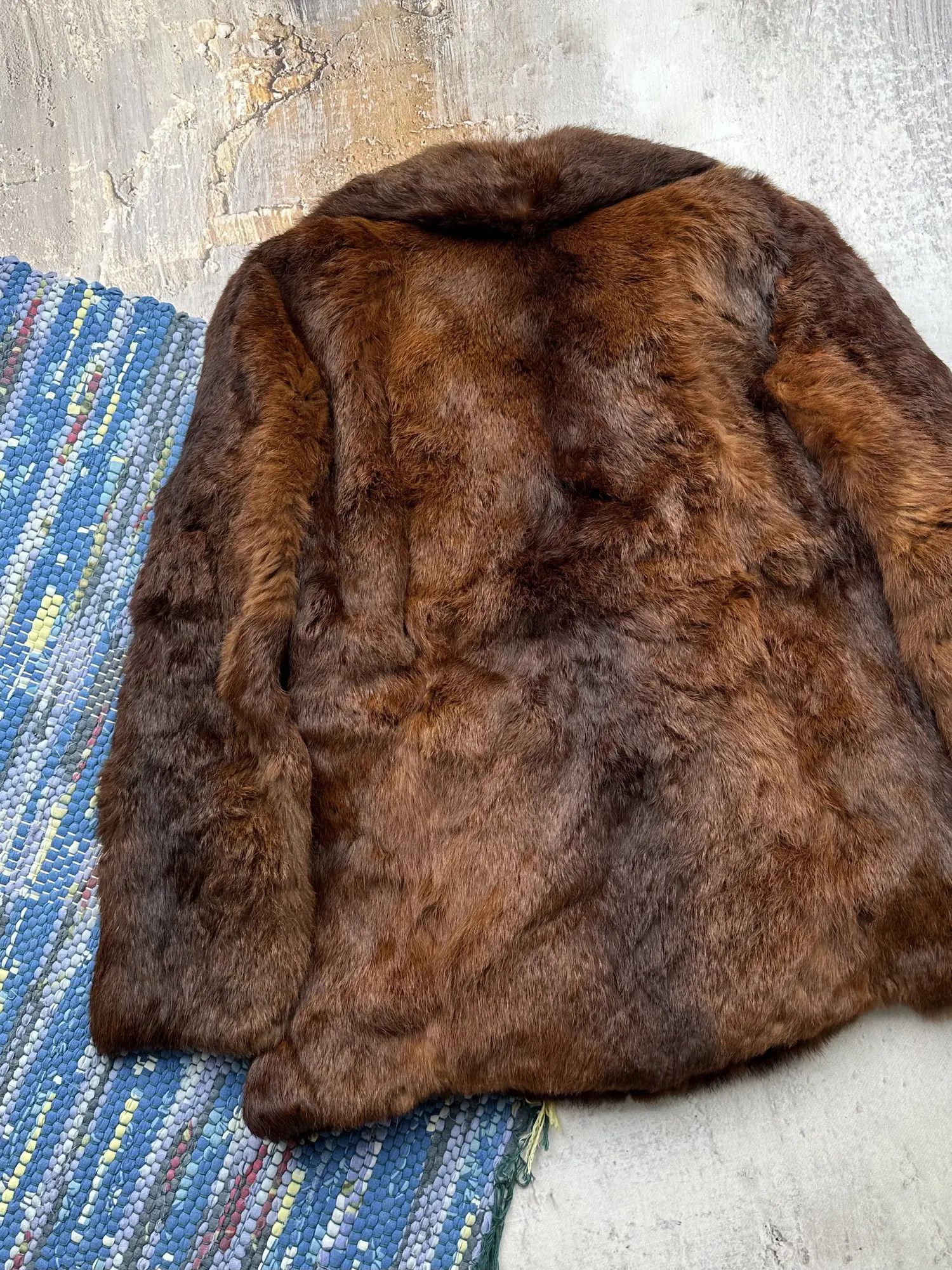 Vintage Vintage Real Rabbit Fur Jacket A253D15(44) Size M / US 6-8 / IT 42-44 - 7 Thumbnail