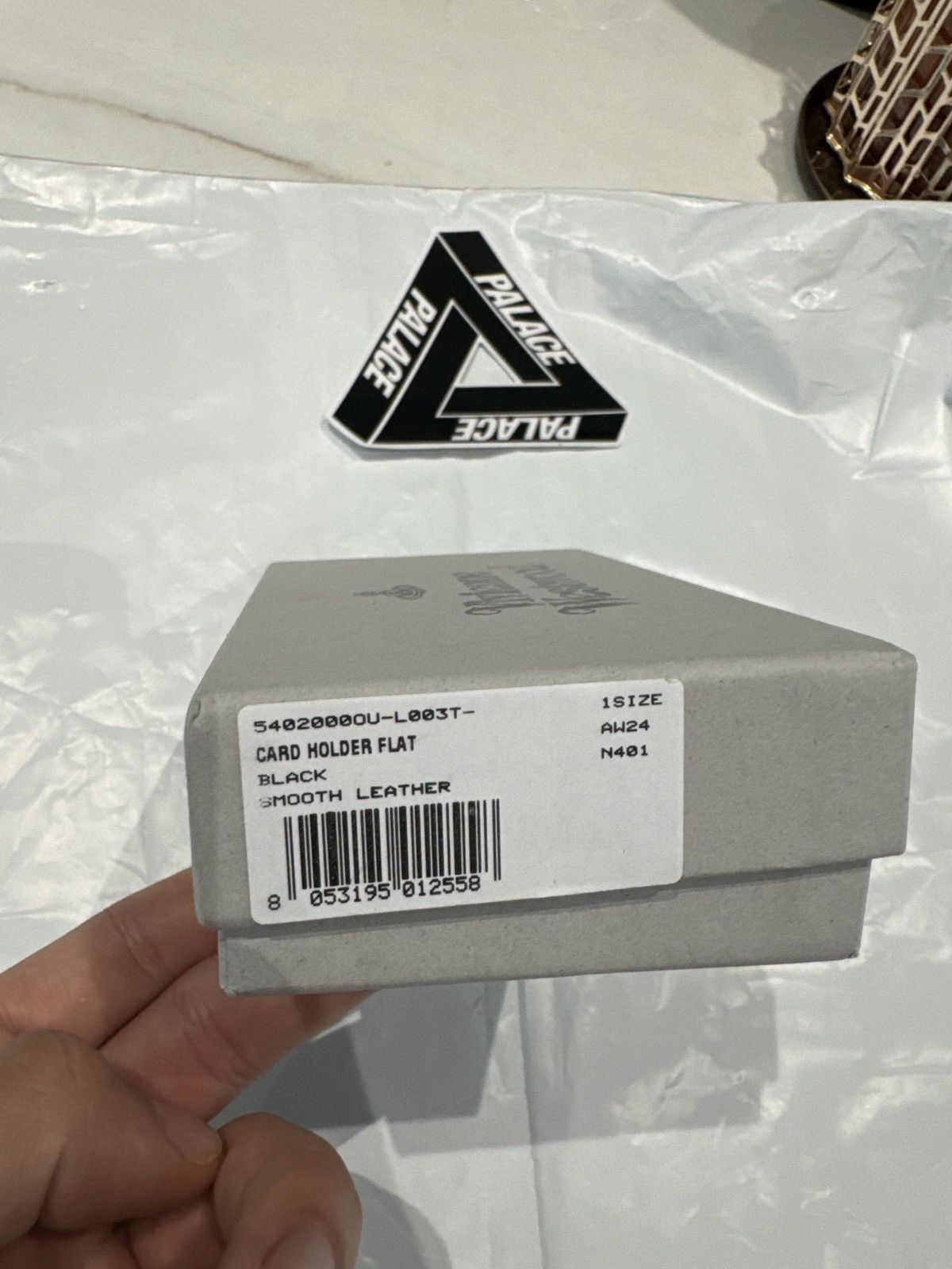 Palace × Vivienne Westwood FW24 PALACE X VIVIENNE WESTWOOD LEATHER CARDHOLDER BLACK Size ONE SIZE - 5 Thumbnail