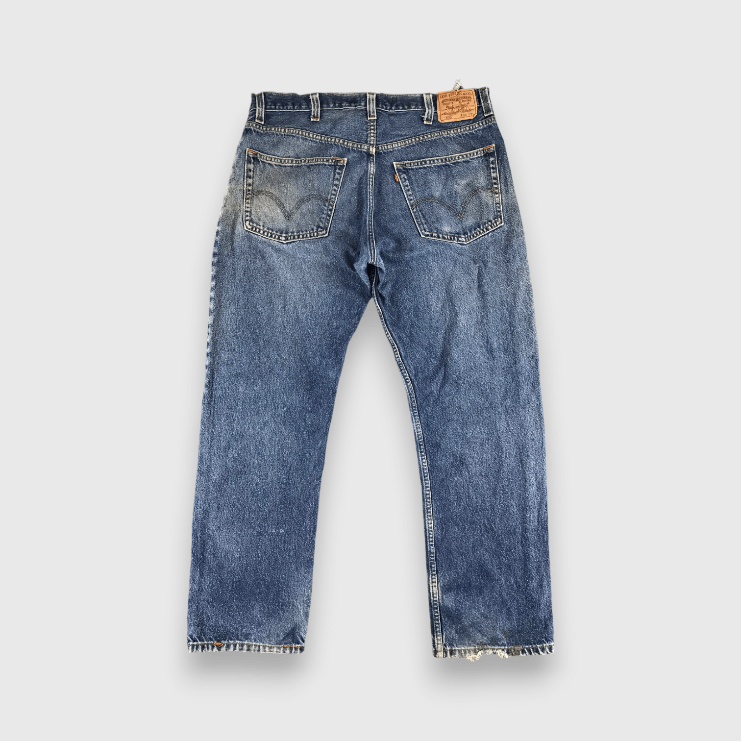 Levi's Faded Blue Vintage Levis 505 Jeans Stone Wash Denim -J329 Size US 38 / EU 54 - 2 Thumbnail