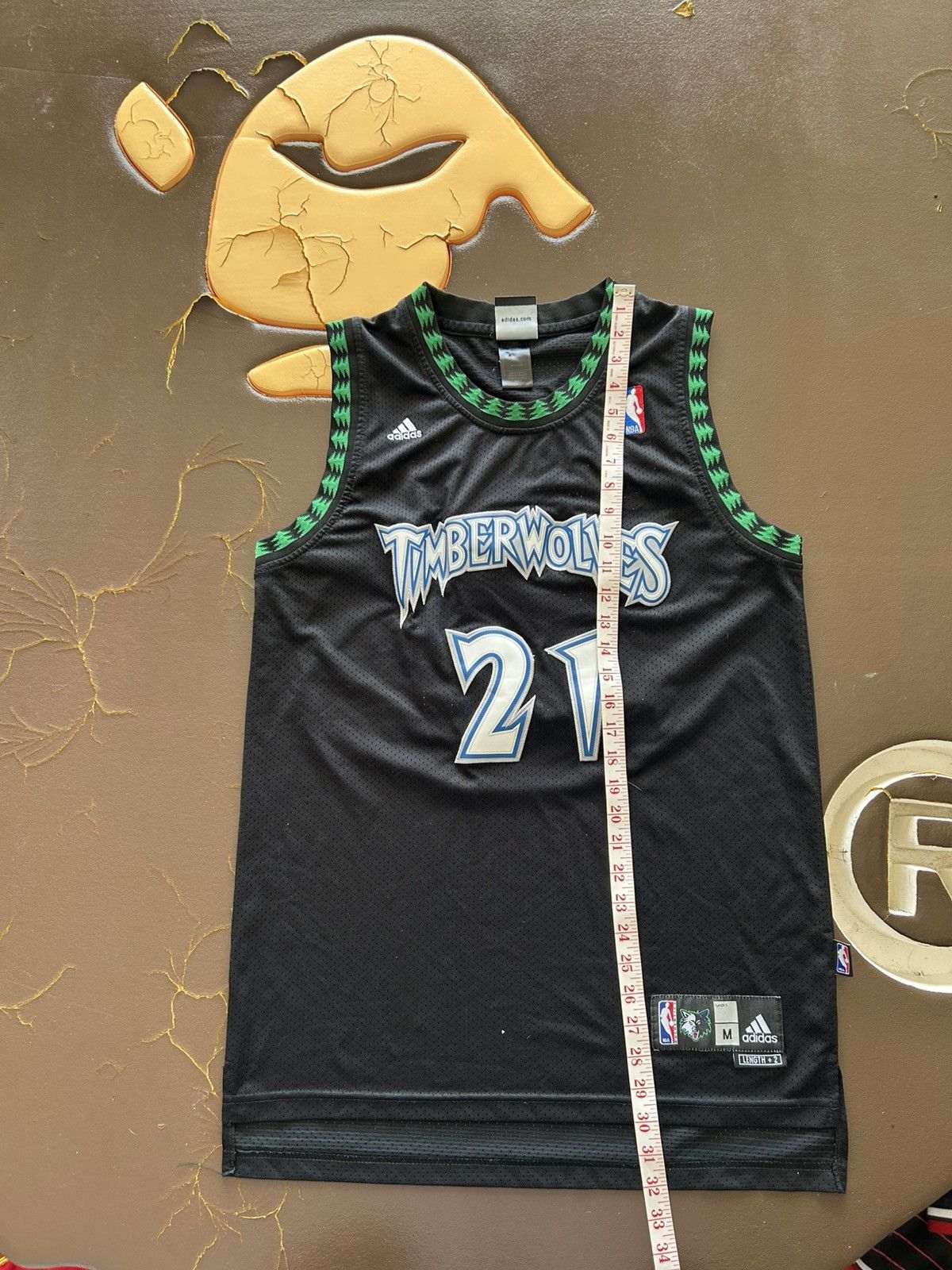 NBA Kevin Garnett Timberwolves NBA Basketball Jersey Size US M / EU 48-50 / 2 - 8 Thumbnail